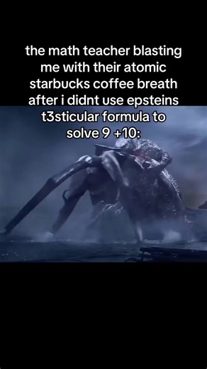 Math Teacher's Atomic Coffee Breath Humor