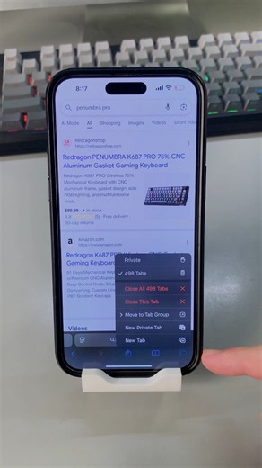 #iphonetipsandtricksIPhone tutorial on how to close all of your open tabs in the Safari browser. #iphone #apple #iphonetips #iphonetipsandtricks | Tech With Tobias