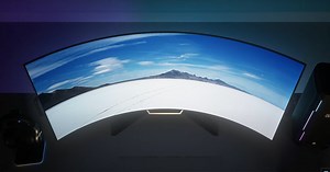 CORSAIR introduces its 45'' ultra-wide, bendable gaming display
