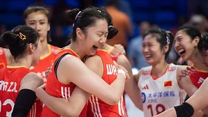 全场回放：2025世界女排联赛分站赛第三周阿灵顿站 多米尼加共和国女排vs中国女排