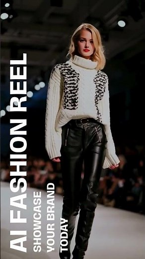 AI Fashion Runway | Winter Collection 2025 | Virtual Models Walking The Ramp