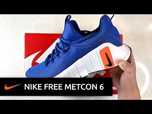UNBOXING the Nike Free Metcon 6 💥 Ultimate Workout Training Shoe | Blue/White/Black