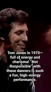 Tom Jones in 1970—full of energy and charisma! “Not Responsible” with those dancers is such a fun, high-energy performance @highlight #everyone | John Jay Sy