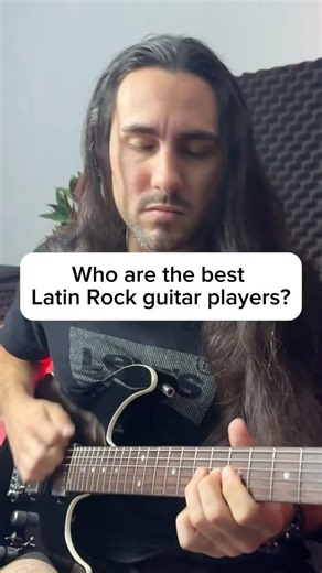 Who are the best Latin Rock guitar players? #guitar #carlossantana