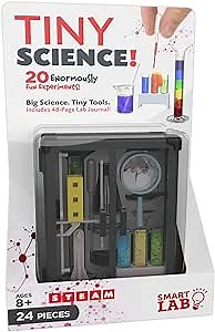 Amazon.com: SMARTLAB Toys Tiny Science - 17 Pieces - 20 Experiments - Includes Travel Case and Instruction Book - 2018 Dr. Toy Best Picks : Toys & Games