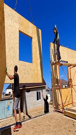 38K views · 226 reactions | Perfect tips to install insulated OSB wall panel tips | Chad Construction | Facebook