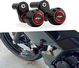 Motorcycle Frame Sliders Fit For Ninja500 ABS SE KRT 2024 2025 | Ninja400 2018-2024 + | Ninja 400 500 Protect Ninja500 Crash Protect 2024 ninja 500 Accessories 2025 Ninja 500 Accessories RD