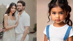 Ananya Panday's cousin Alanna Panday and Ivor McCray got married in March this year. Taking to her Instagram handle, Alanna has now shared pictures of what their 'future baby would look like' created by the artificial intelligence. | ETimes