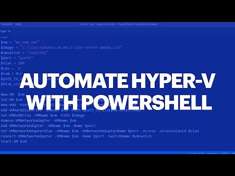 Automate Hyper-V VM Creation with Powershell