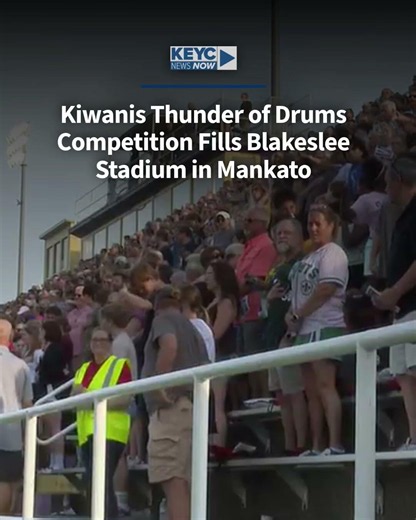 Kiwanis Thunder of Drums Competition Fills Blakeslee Stadium in Mankato