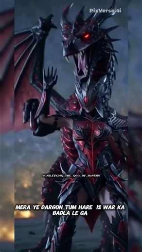 scarletking_the_god_of_havens🔥 Witness the legendary journey of Scarletking (Ansh) #donghua