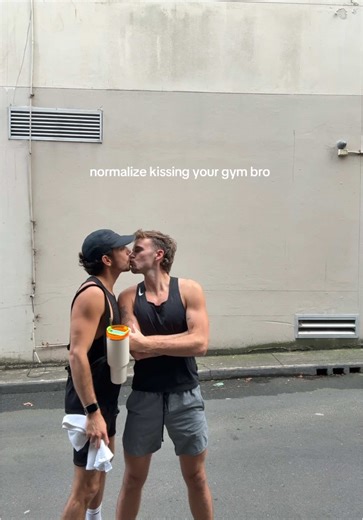 Normalize Kissing Your Gym Bro for Stronger Bonds