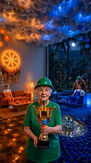 THIS SPLIT FLOOR IS INCREDIBLE! 💎🍊⭐ Luxury Epoxy Floor Transformation #shorts