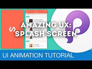 Splash Screen Transition • UI/UX Animations with Principle & Sketch (Tutorial)