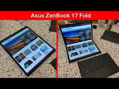 Asus Zenbook 17 Fold - Un PC portable avec un écran pliable de 17 pouces