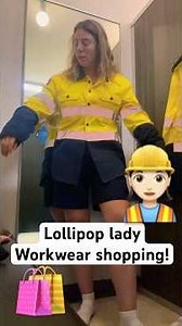 Come shopping with me for workwear as a lollipop lady! 👷🏻‍♀️ #sydney #trafficcontrol #australia
