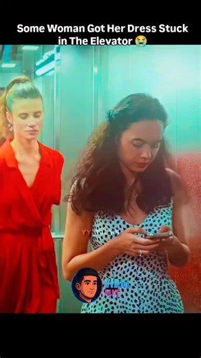 Viral Hit on Instagram: "Some woman got her dress stuck in the elevator 😭 ⚠️ This clip is shared for educational/entertainment purposes only and is not intended to infringe on any copyright. If you are the rightful owner or represent the content owner and want this clip removed or credited differently, please DM me directly. Thank you for understanding and respecting creative rights! 🙌🎬"