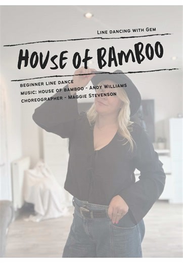 Beginner Line Dances at House of Bamboo by Maggie Stevenson
