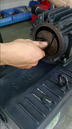 How to install vanes of a rotary vanes vacuum pump ? #vacuumpump #vacuumpumprepair #wordfik