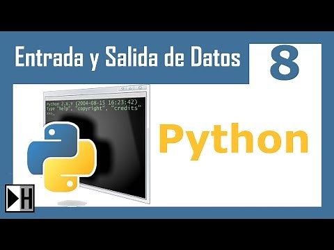 Entrada y Salida de Datos en Python 8 [Curso de Python]