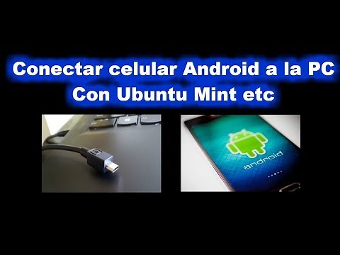 Conectar celular Android a la PC con Linux, Ubuntu, Mint, Deepin, etc