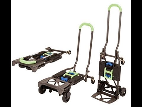 COSCO Shifter Multi-Position Heavy Duty 2 in 1 Folding Hand Truck and Dolly