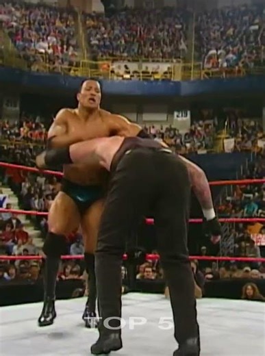 The Rock vs The Undertaker ⚡ WWE RAW 2000 | Iconic Battle Highlights