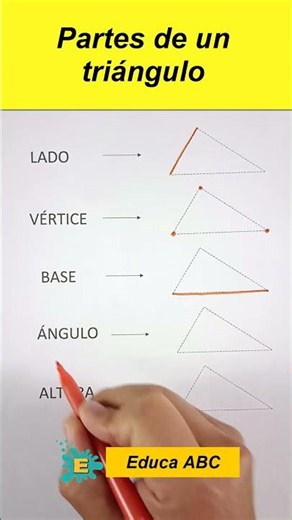 Parts of a triangle #math #mathematics #maths