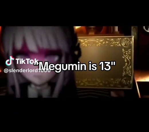 She's not even that age bruh and let me be #konosuba #megucel #waifu #anime #megumin