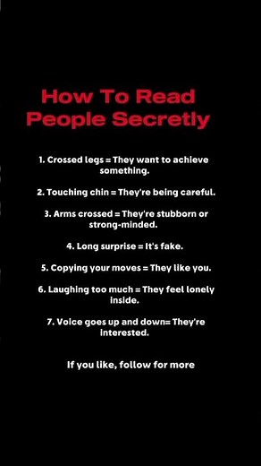 Psychology Reveals 7 Hidden Body Language Secrets