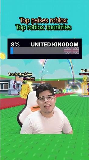 The countries that play Roblox the most!