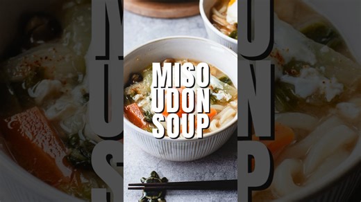 Five minute miso udon soup a quick Japanese comfort recipe