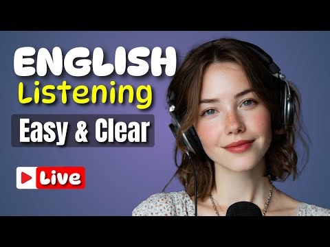 B1/B2 English Listening & Speaking Practice Live 🔴 Improve Your English comprehension
