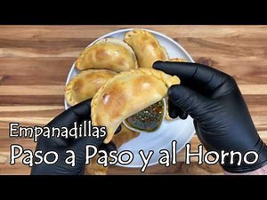 Masa Casera para Empanadas o Empanadillas al Horno 🥟 facil paso a paso