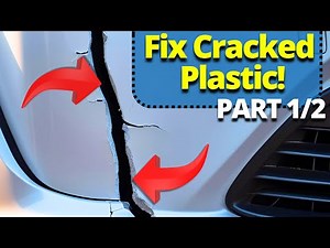 How to Fix Cracked Plastic - Total Guide 1/2