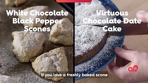 6.3K views · 76 reactions | Black pepper in desserts? You read that right! You’ll be amazed by Anna Olson’s White Chocolate Black Pepper Scones - a sweet treat to be served with your favourite jam. https://bit.ly/3ecCVX4 | Asian Food Network | Facebook