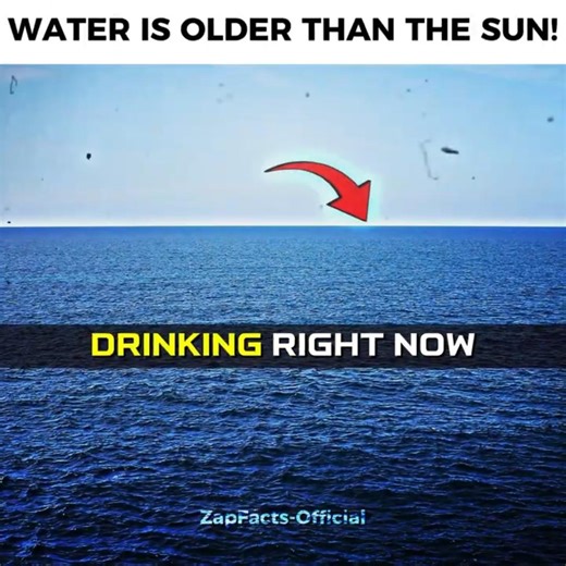 WATER IS OLDER THAN THE SOLAR SYSTEM 😱💧
