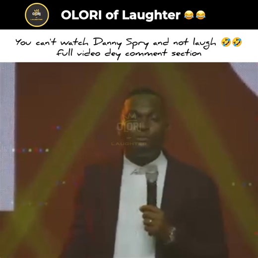 You can't watch Danny spry Comedy and not laugh like mahd 😂 😂 😂 😂 The full video is in the comment #funny #standupcomedy #viral #viralreels #fyp #fypシ゚ #olorioflaughter | OLORI of Laughter