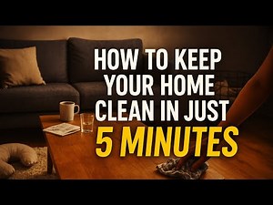 How to Keep Your Home Clean in Just 5 Minutes