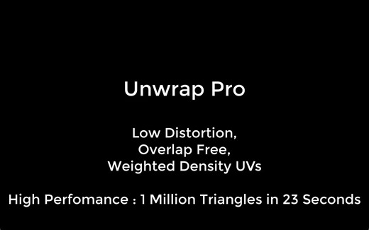 【3dmax分UV插件】Unwrap Pro 1.0
