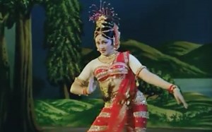 印度舞神Jaya Prada在南印泰卢固语电影中的库契普迪舞