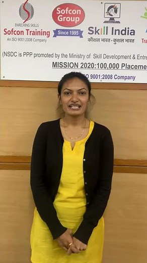 Job After Embedded Systems Training in Vododara | Himani Trained & Placed By Sofcon