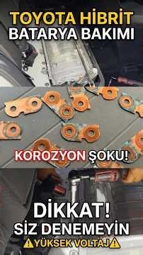 Toyota Hybrid Çok mu Yakıyor? EV Moda Geçmiyorsa Sebebi Bu Olabilir! ⚠️Hybrid Batarya Bakımı#repair
