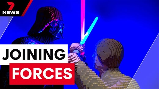 314K views · 1.6K reactions | A world-first exhibition has landed in Melbourne from a galaxy far far away. Lego and Star Wars are joining forces for the first time, offering fans a one-of-a-kind experience. Download the 7NEWS app: 7news.link/7newsapp #7NEWS | 7NEWS Melbourne | Facebook
