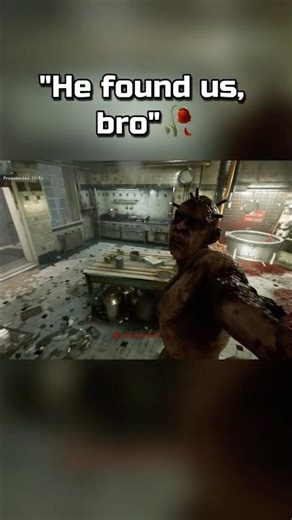 Big dude got tired of me hiding... Game name: #outlasttrials