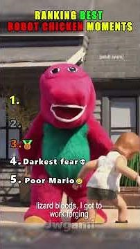 Ranking The Funniest Robot Chicken Moments 😂