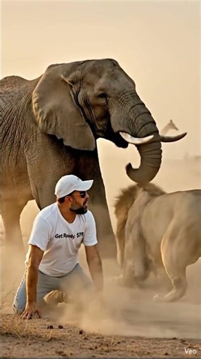 He Survived a Lion and an Elephant!