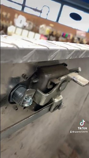 Installed new toolbox lock#allockandkeyco #locksmithlife #stl #work