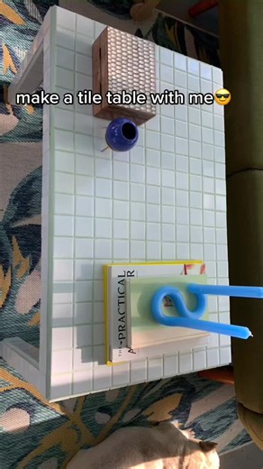 DIY Tile Coffee Table Transformation | ArtTok 2021