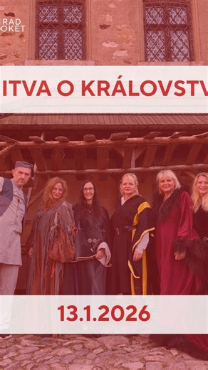 🔥 BITVA O KRÁLOVSTVÍ SE VRACÍ! 🔥 Již 13. ledna znovu ovládne hrad Loket epická Bitva o království 🏰⚔️ Záběry z prvního ročníku mluví za vše – napětí, taktika a skvělá atmosféra, na kterou se nezapomíná. Čeká vás týmová zážitková hra, během které budou mít účastníci hrad pouze pro sebe. Přihlásit se můžete jak ve skupinách, tak i jednotlivě – o složení týmů se postaráme. ⚠️ POZOR: ZBÝVAJÍ UŽ POSLEDNÍ MÍSTA! ⚠️ 💰 Cena: 650 Kč / osoba 📞 Přihlašování a rezervace: 352 684 648 📧 E-mail: kultura@
